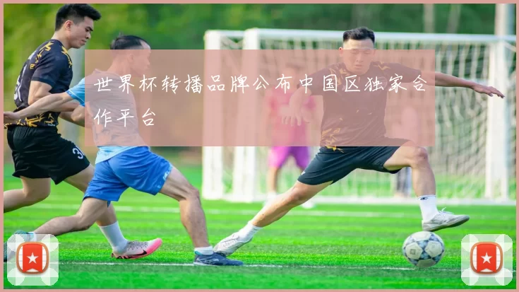 世界杯转播品牌公布中国区独家合作平台